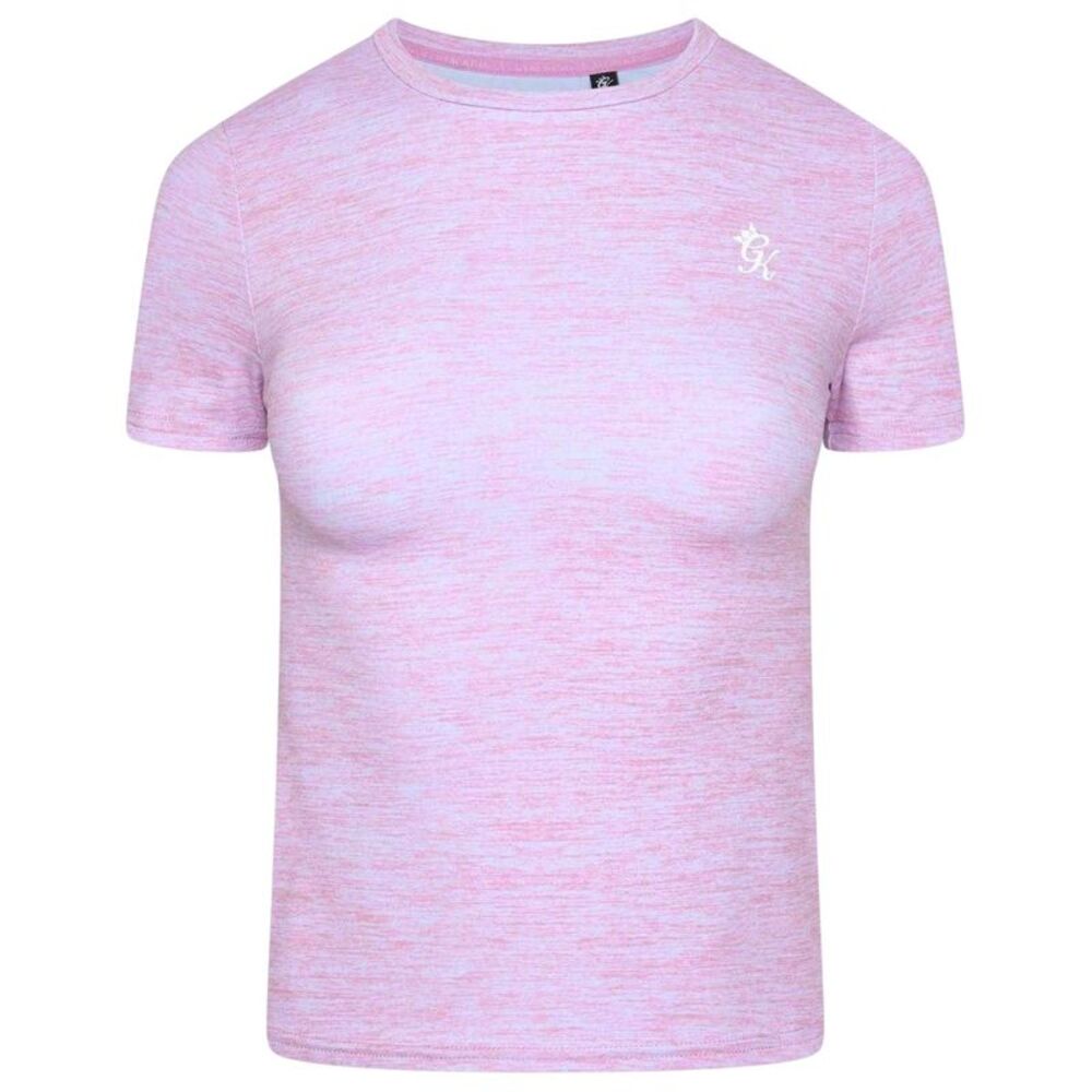 Gym King Womens/Ladies 365 Crew Neck Regular T-Shirt / Pink